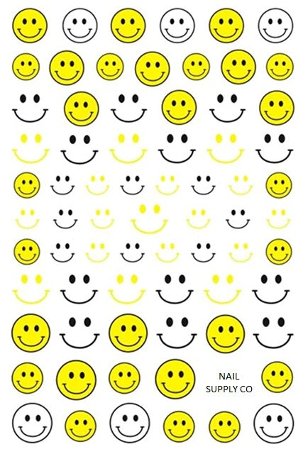 Smiley Sticker Sheet