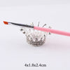 Crown Brush Holder