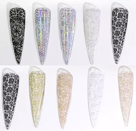 Lace Foils - 10 Pack