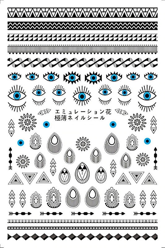 Evil Eye Sticker Sheet