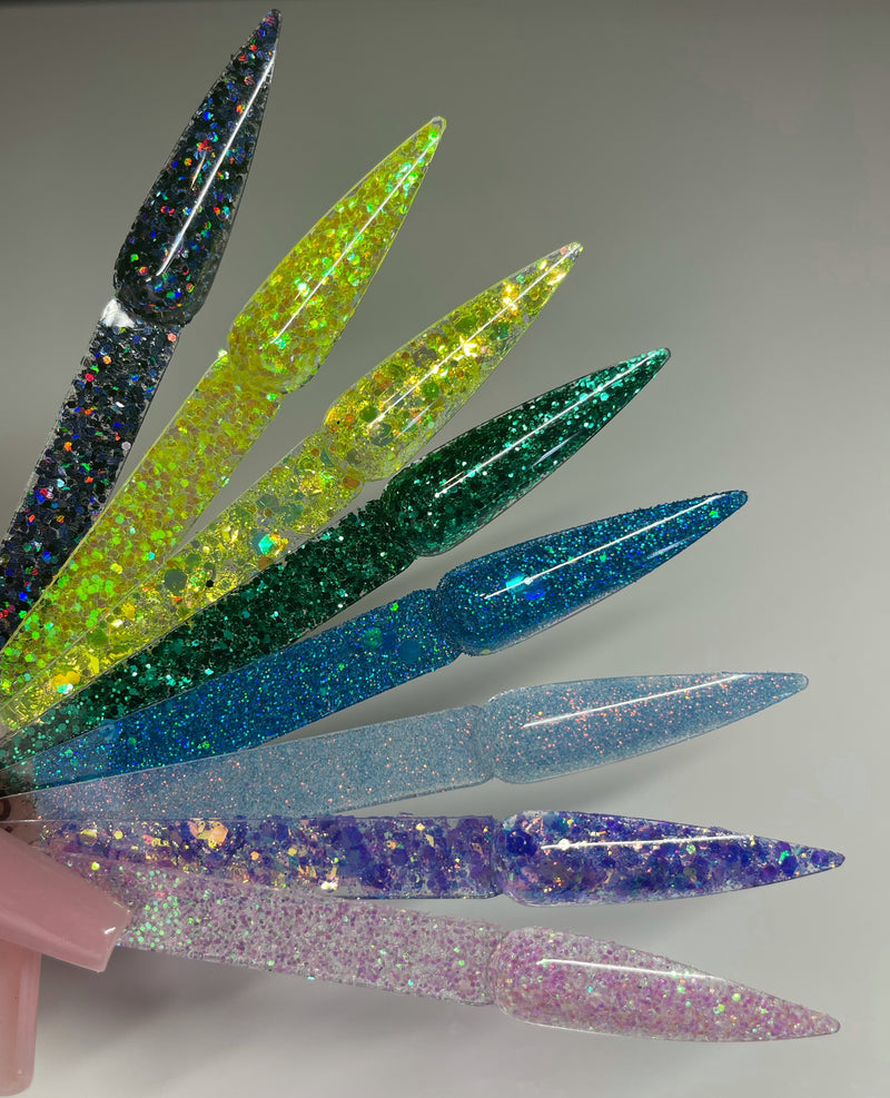 Coloured Glitters
