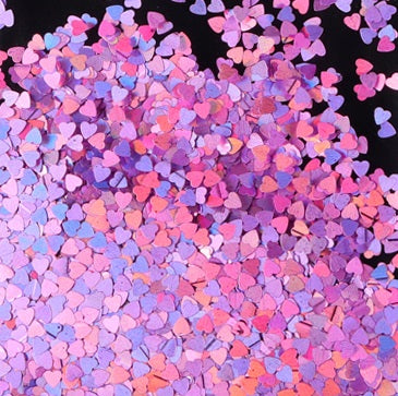 Shiny Pink Hearts