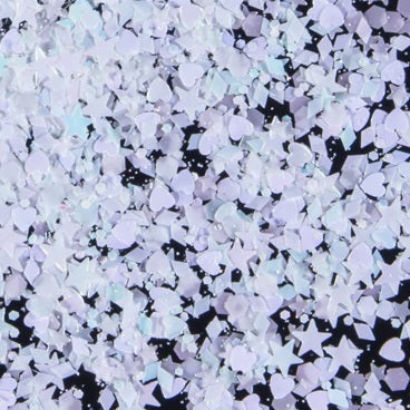 Iridescent White Delight Glitter