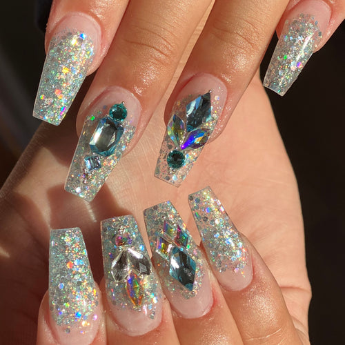 Iced Blue Glitter