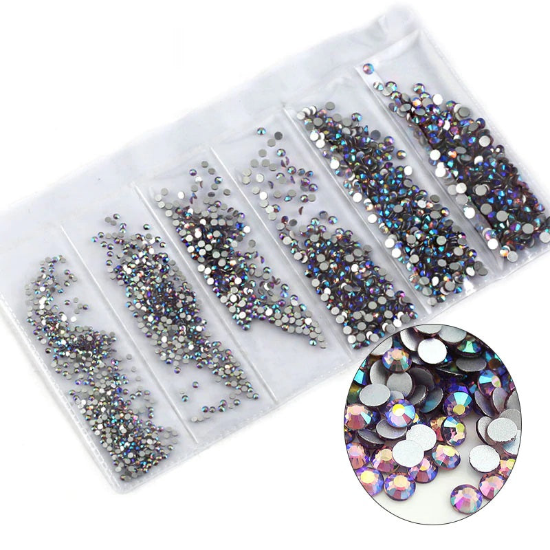 Multi Sized Rhinestone Pack - Light Amethyst AB