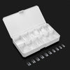 Apres Gel-X™ French Manicure Tips - Natural Coffin Medium