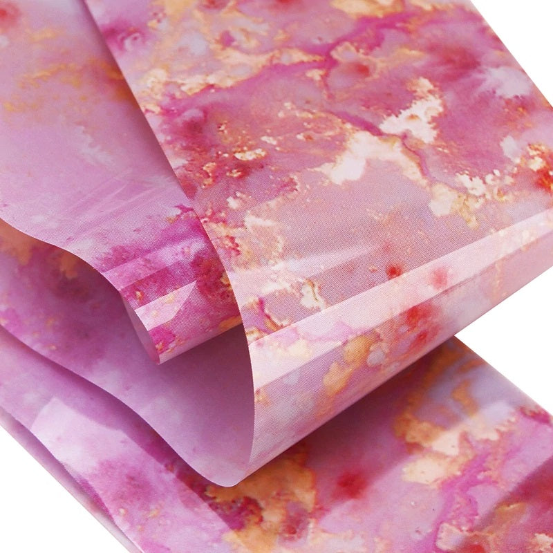 Marble Foil - Pink