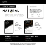 Natural Stiletto Medium Box of Tips