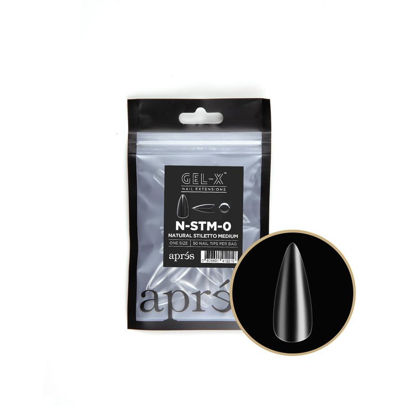 Natural Stiletto Medium Refill Bags